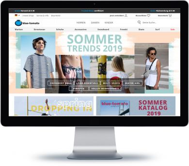Blue Tomato Onlineshop