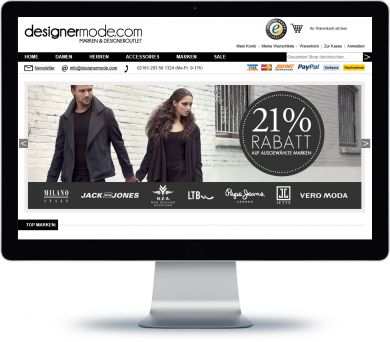 Designermode.com Onlineshop