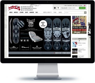 Titus Onlineshop