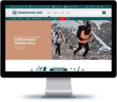 Warehouse One Onlineshop